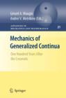 Mechanics of Generalized Continua : One Hundred Years After the Cosserats - eBook
