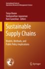 Sustainable Supply Chains : Models, Methods, and Public Policy Implications - eBook