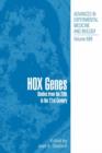 Hox Genes : Studies from the 20th to the 21st Century - eBook
