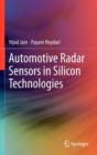 Automotive Radar Sensors in Silicon Technologies - Book