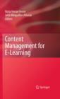 Content Management for E-Learning - eBook