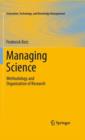Managing Science : Methodology and Organization of Research - Book