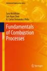 Fundamentals of Combustion Processes - Book