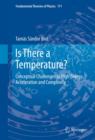 Is There a Temperature? : Conceptual Challenges at High Energy, Acceleration and Complexity - eBook