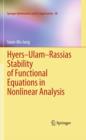 Hyers-Ulam-Rassias Stability of Functional Equations in Nonlinear Analysis - eBook