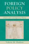 Foreign Policy Analysis : Classic and Contemporary Theory - Book