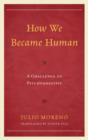 How We Became Human : A Challenge to Psychoanalysis - Book