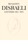 Benjamin Disraeli Letters : 1815-1834, Volume I - eBook