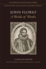 John Florio : A Worlde of Wordes - Book