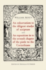 An exhortation to the diligent studye of scripture and An exposition into the seventh chaptre of the pistle to the Corinthians - eBook