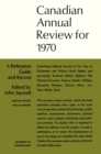 Canadian Annual Review of Politics and Public Affairs 1970 - eBook