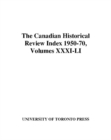 Canadian Historical Review Index 1950-70 - eBook