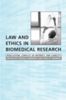 Law and Ethics in Biomedical Research : Regulation, Conflict of Interest and Liability - eBook