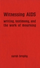 Witnessing AIDS : Writing, Testimony, and the Work of Mourning - eBook