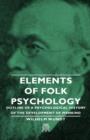 Elements Of Folk Psychology - Outline Of A Psychological History Of The Development Of Mankind - Book
