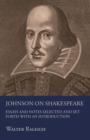 Johnson On Shakespeare - Book