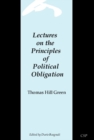 None Lectures on the Principles of Political Obligation - eBook