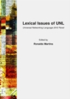 None Lexical Issues of UNL : Universal Networking Language 2012 Panel - eBook