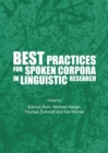 Best Practices for Spoken Corpora in Linguistic Research - Book