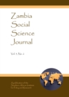 None Zambia Social Science Journal Vol. 3, No. 2 - eBook