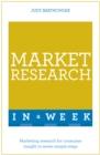 Market Research In A Week : Market Research In Seven Simple Steps - eBook