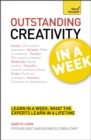 Outstanding Creativity in a Week: Teach Yourself - Book