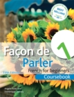 Facon de Parler 1 French for Beginners 5ED : Coursebook - Book