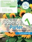 Facon de Parler 1 French for Beginners 5ED : Course Pack - Book
