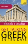 Get Talking Greek Enhanced Epub : Audio ebook - eBook