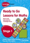 Cambridge Primary Ready to Go Lessons for Mathematics Stage 1 - Book