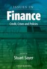 Issues in Finance : Credit, Crises and Policies - Book
