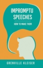 Impromptu Speeches - How To Make Them - Book