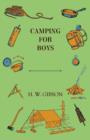 Camping For Boys - Book