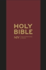 NIV Pocket Black Bonded Leather Bible with Zip - Book