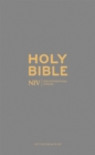 NIV Pocket Charcoal Soft-tone Bible with Zip - Book