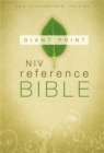 NIV Reference Bible, Giant Print Hardcover - Book