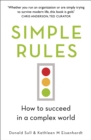 Simple Rules : How to Succeed in a Complex World - Book