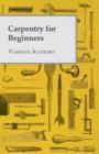 Carpentry For Beginners - Book