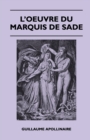 L'Oeuvre Du Marquis de Sade - Book
