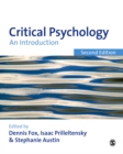 Critical Psychology : An Introduction - eBook