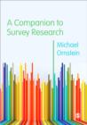 A Companion to Survey Research - Book
