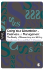 Doing Your Dissertation in Business and Management : The Reality of Researching and Writing - eBook