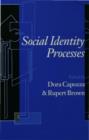 Social Identity Processes : Trends in Theory and Research - eBook