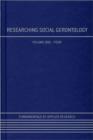 Researching Social Gerontology - Book
