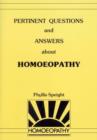 Pertinent Questions And Answers About Homoeopathy - eBook