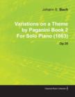 Variations on a Theme by Paganini Book 2 By Johannes Brahms For Solo Piano (1863) Op.35 - Book