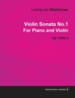 Violin Sonata No.1 By Ludwig Van Beethoven For Piano and Violin (1798) Op.78 - Book