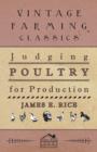 Judging Poultry for Production - Book