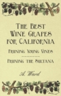 The Best Wine Grapes for California - Pruning Young Vines - Pruning the Sultana - Book