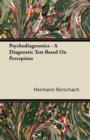 Psychodiagnostics - A Diagnostic Test Based on Perception - eBook